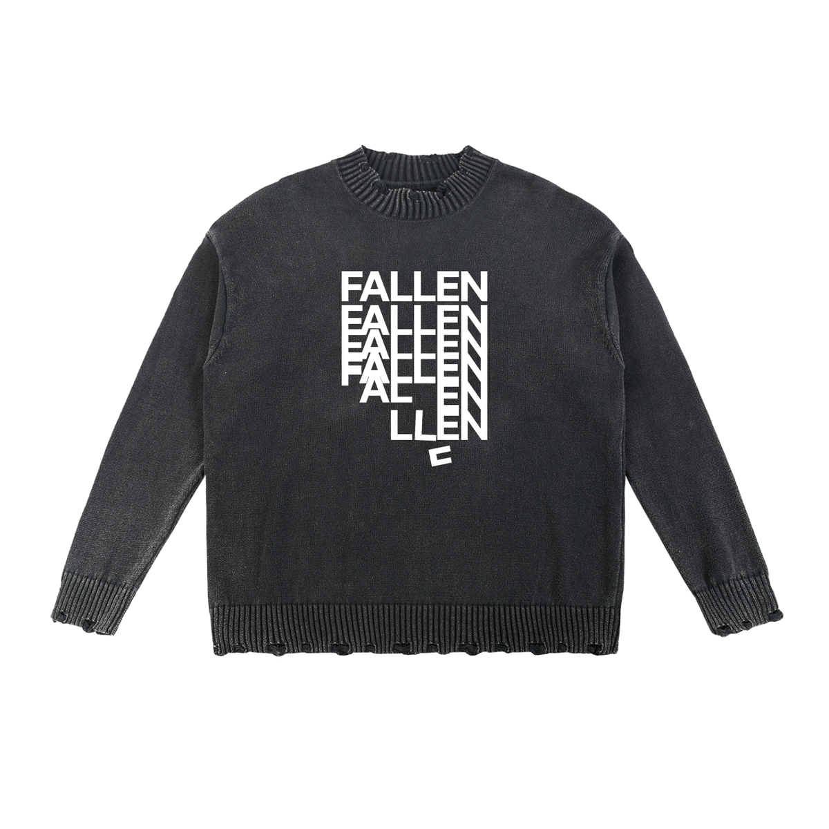Fallen Frayed Sweater
