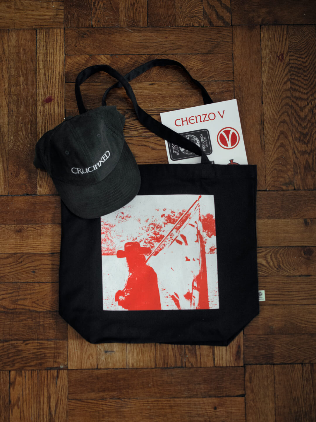 Crucifixed Cowboy Tote