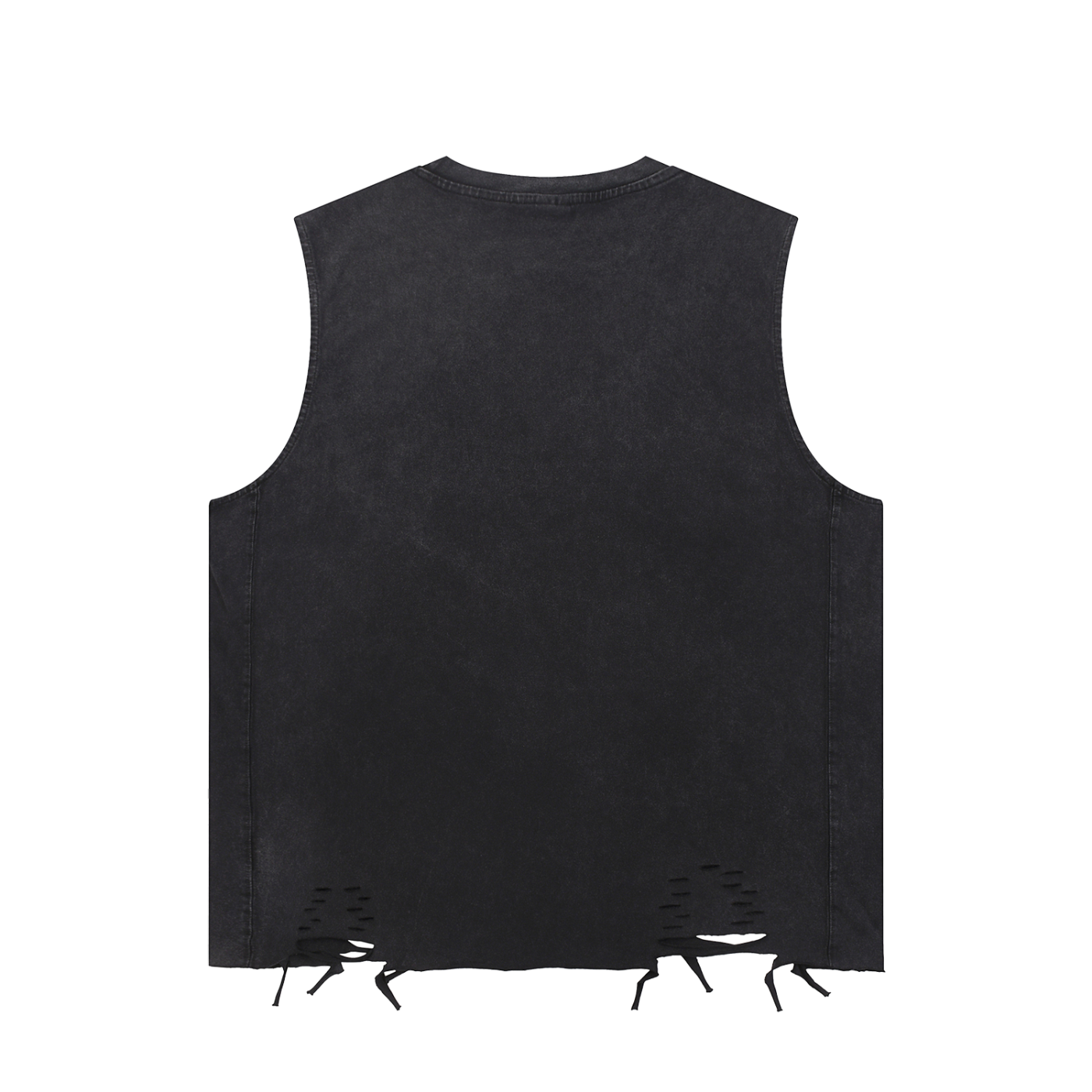 Crucified Raw-Hem Tank