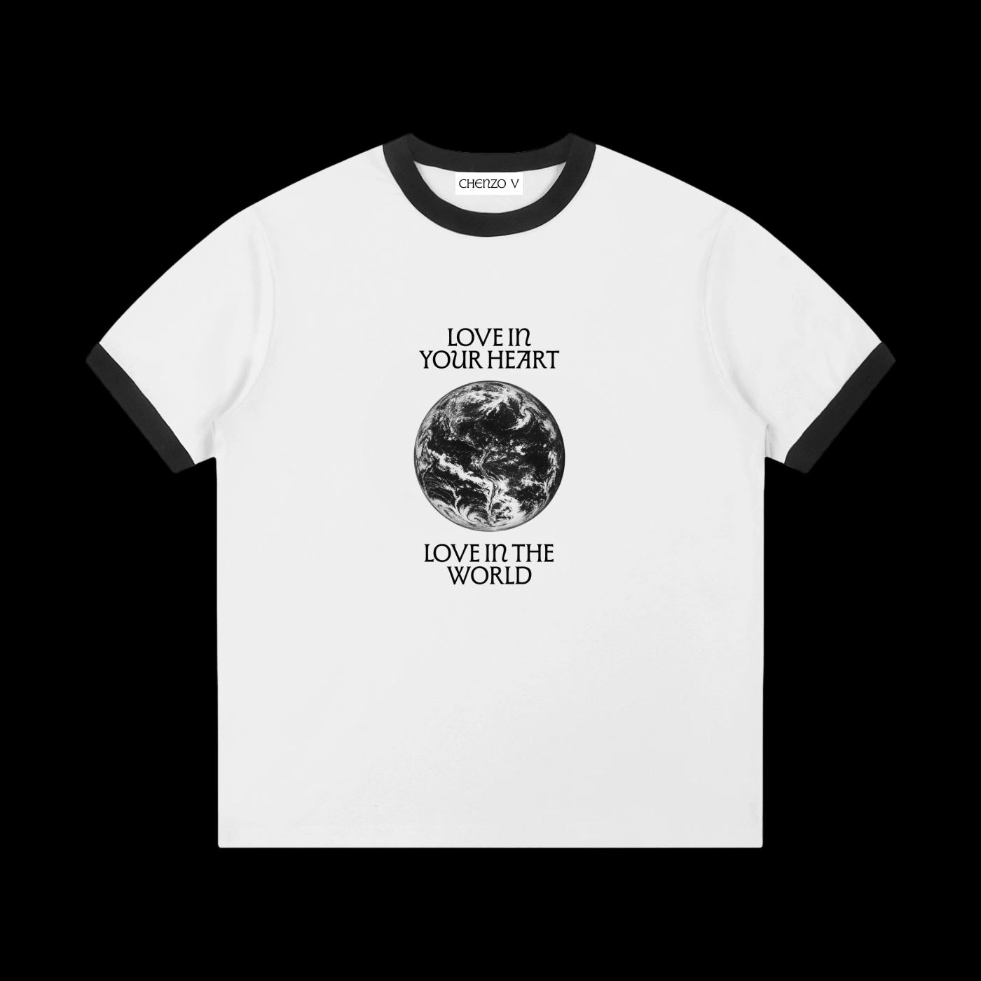 Love in the World Ringer Tee